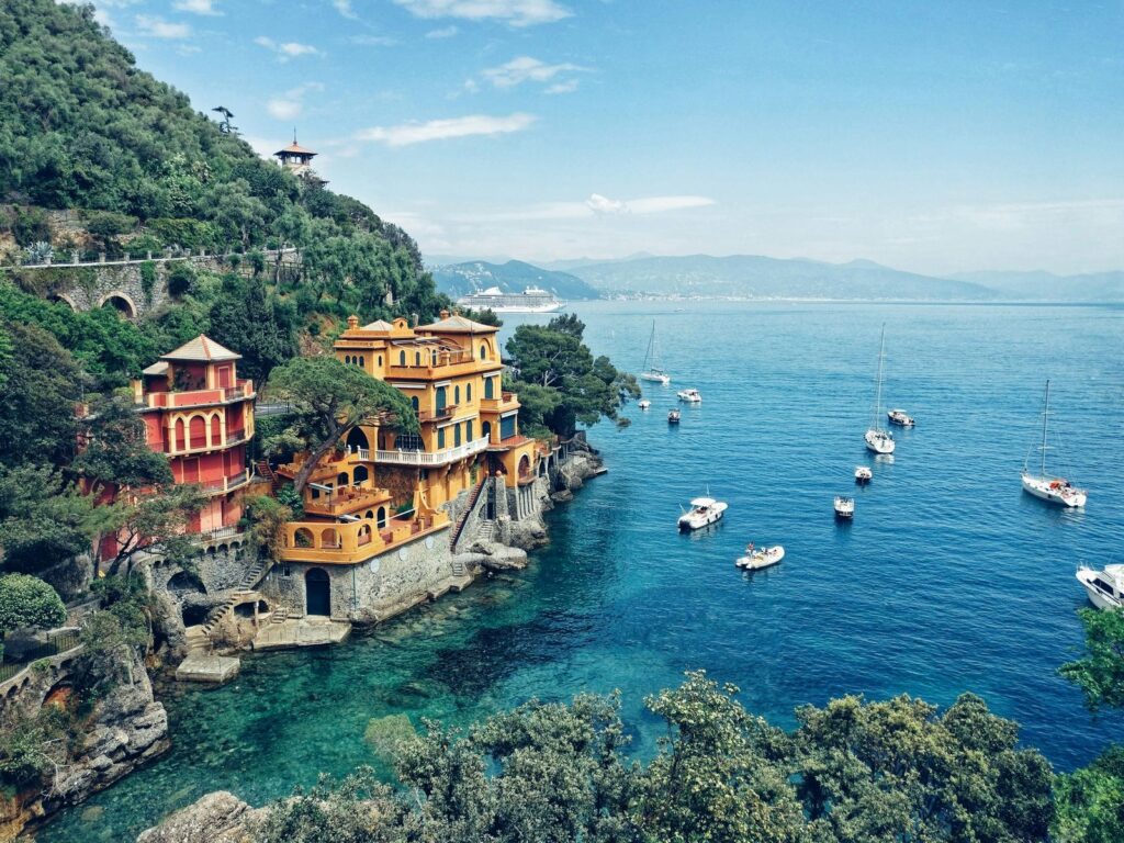 portofino genoa liguria italy
