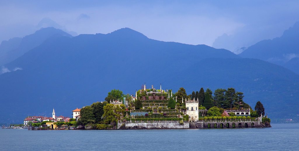 Isola Bella of Borromeo Islands in Lake Maggiore