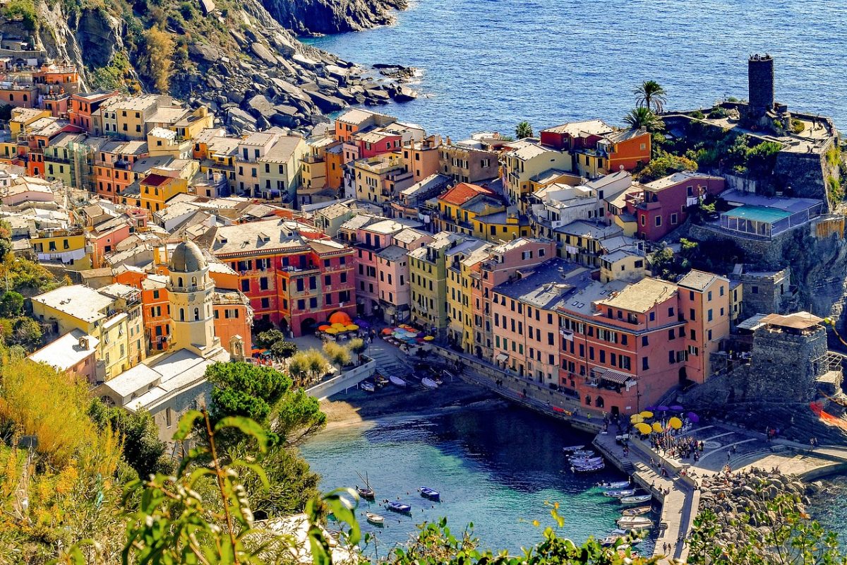 Cinque Terre panoramic view